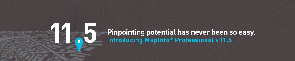 MapInfo Professional 11.5